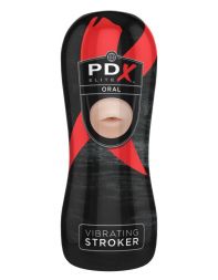 Оральный мастурбатор PDX ELITE Vibrating Oral Stroker