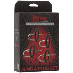 Набор уретральных плагов Ring &amp; Plug Set
