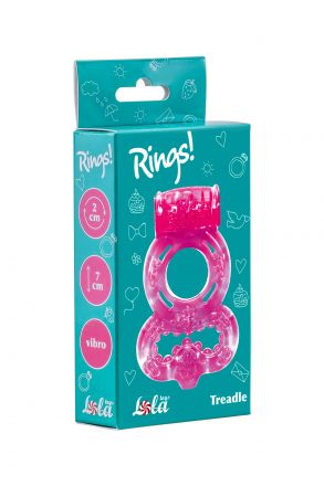 Эрекционное кольцо Rings Treadle Pink