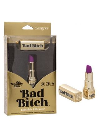Вибромассажер в виде помады Naughty Bits Bad Bitch Lipstick