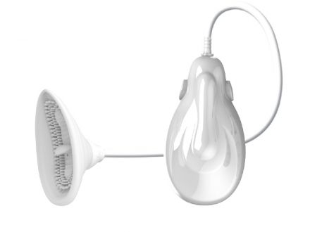 Помпа автоматическая для стимуляции клитора и малых половых губ с вибратором
