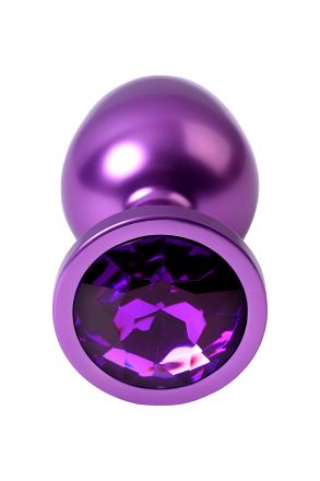 Анальная пробка Purple Medium аметистом