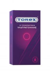 Презервативы ультратонкие TOREX №12