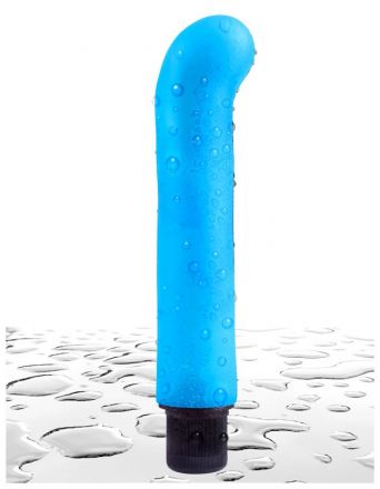 Вибромассажер Neon XL G-Spot Softees Blue